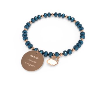 10 buoni propositi Bracciale Donna b5253ro/bl