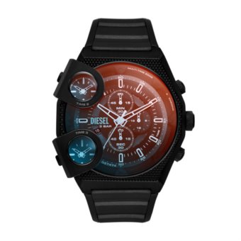 Diesel Mr. Daddy Orologio Da Uomo 54mm, Movimento Quarzo Multifunzione, Datario, Cinturino In Acciaio Inossidabile, Impermeabile 3 ATM