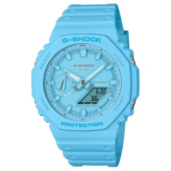 Casio g shock ga-2100-2a2er orologio uomo multifunzione