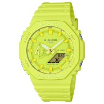 Casio g shock ga-2100-9a9er orologio uomo multifunzione