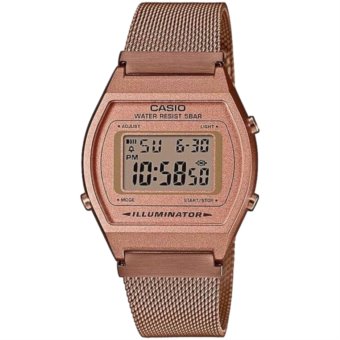 Casio vintage b640wmr-5aef orologio unisex multifunzione