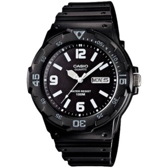 Casio Uomo Orologio Al Quarzo MRW-200HC-2BVDF - Cassa E Cinturino In Resina Blu - Sportivo E Affidabile
