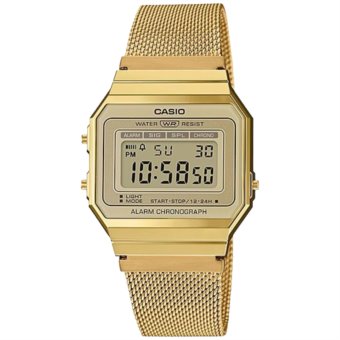 Casio vintage a700wmg-9a orologio unisex multifunzione