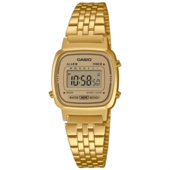 Casio vintage la670wetg-9aef orologio unisex multifunzione