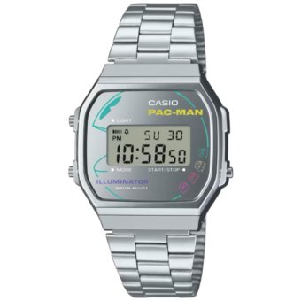 Casio vintage a168wepc-7aer orologio uomo multifunzione