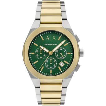 AIMES Orologio Uomo Analogico Quarzo AMS0420 - Quadrato Scheletrato, Cinturino In Oro, Impermeabile 30m, Regalo