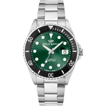 Philip watch Orologio Uomo Solo tempo caribe diving r8223597118