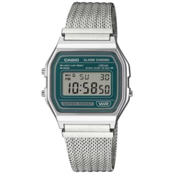 Casio vintage Orologio Unisex Multifunzione iconic a158wem-3ef