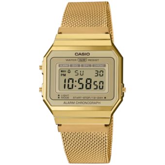 Casio vintage Orologio Unisex Multifunzione iconic a700wemg-9aef